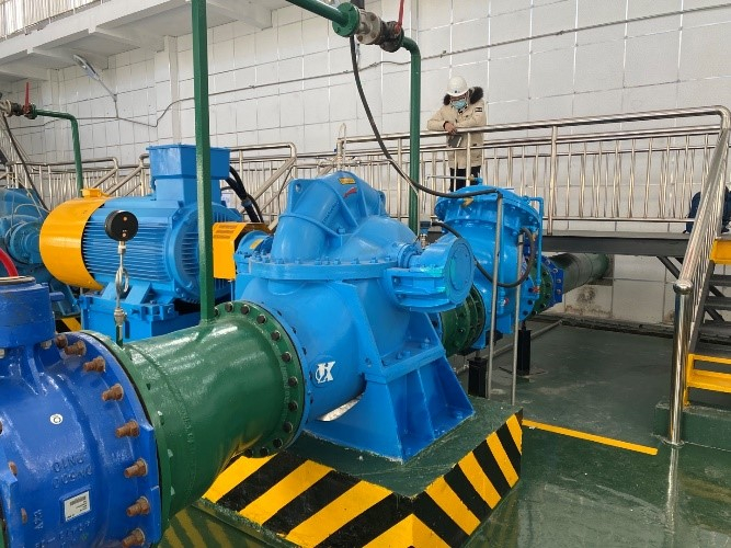 大型離心泵在電廠、水廠節(jié)能改造相繼成功驗收，助力綠水青山
